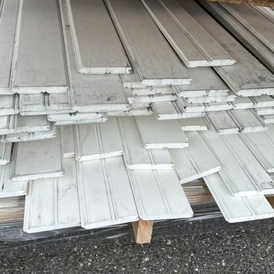 AZEK 1 in. x 4 in. x 18 ft Edge and Center Board (Warehouse Seconds) AZEK 1 in. x 4 in. x 18 ft Edge and Center Board (Warehouse Seconds)