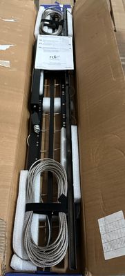 RDI 42 in. x 5 ft. Stair Cable Panel - Matte Black (Elevation Rail) RDI 42 in. x 5 ft. Stair Cable Panel - Matte Black (Elevation Rail)