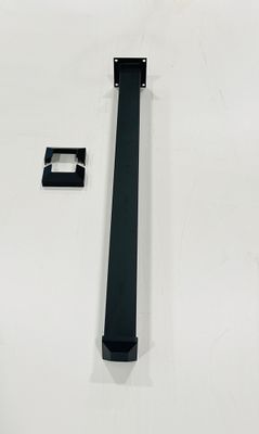 RDI 3 in. x 3 in. x 46 in. Blank Post Kit for 36 in - 44 in. Rail Height - Matte Black (MetalWorks Excalibur®)