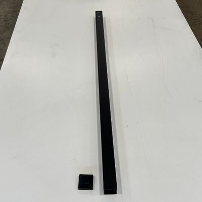 RDI 2 in. x 2 in. x 52 in. Fascia Mount Post Kit - Matte Black (MetalWorks Excalibur®) RDI 2 in. x 2 in. x 52 in. Fascia Mount Post Kit - Matte Black (MetalWorks Excalibur®)