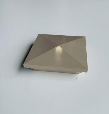 RDI 4 in. x 4 in. New England Vinyl Post Cap – CLAY (Finyl Line/Endurance Original Rail)