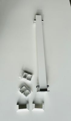 RDI 3.4 in. x 3.4 in. x 44.125 in. Mid Post Kit - White (Titan Pro Rail)