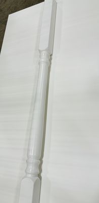 RDI 5 in. x 5 in. x 108 in. Turned Porch Post - White (Endurance Original Rail)
