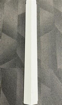 DIAMOND KOTE 5/4 x 4 in. x 10 ft. Outside Corner - White (Woodgrain)