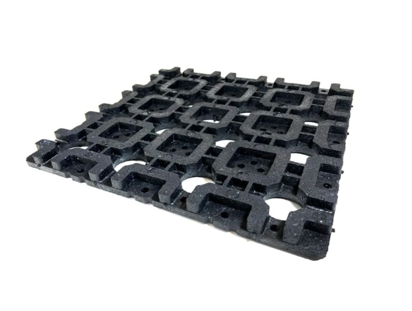 AZEK 16" x 16" Resurfacing Pavers Dimpled Grid