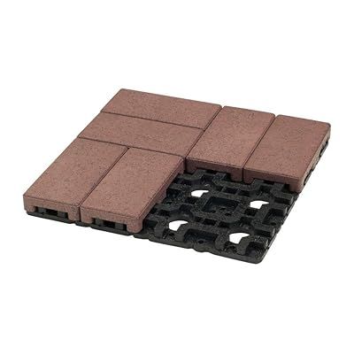 AZEK 4"x 8" Resurfacing Pavers - Village (8 Pavers/1 Grid)
