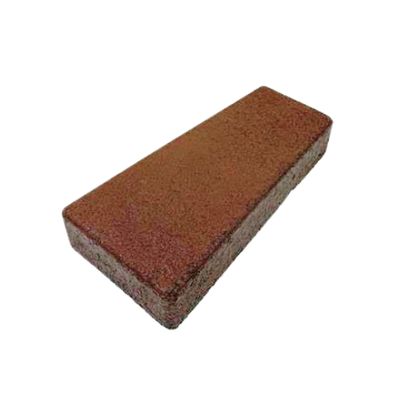 AZEK 4"x 8" Standard Soldier Wedge Pavers -  Redwood (24 per Box)