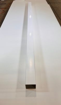 RDI 4 in. x 4 in. x 100 in. Vinyl Post Sleeve - White (Finyl Line/Endurance Original Rail)