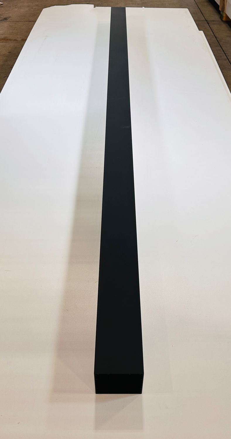 RDI 4 1/4 in. x 4 1/4 in. x 108 in. Aluminum Post Sleeve - Matte Black (Avalon Aluminum Rail) RDI 4 1/4 in. x 4 1/4 in. x 108 in. Aluminum Post Sleeve - Matte Black (Avalon Aluminum Rail)