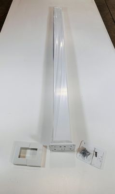 RDI 4 in. x 2 in. x 72 in. Mid Post Surface Mount - White (Privacy Rail) RDI 4 in. x 2 in. x 72 in. Mid Post Surface Mount - White (Privacy Rail)