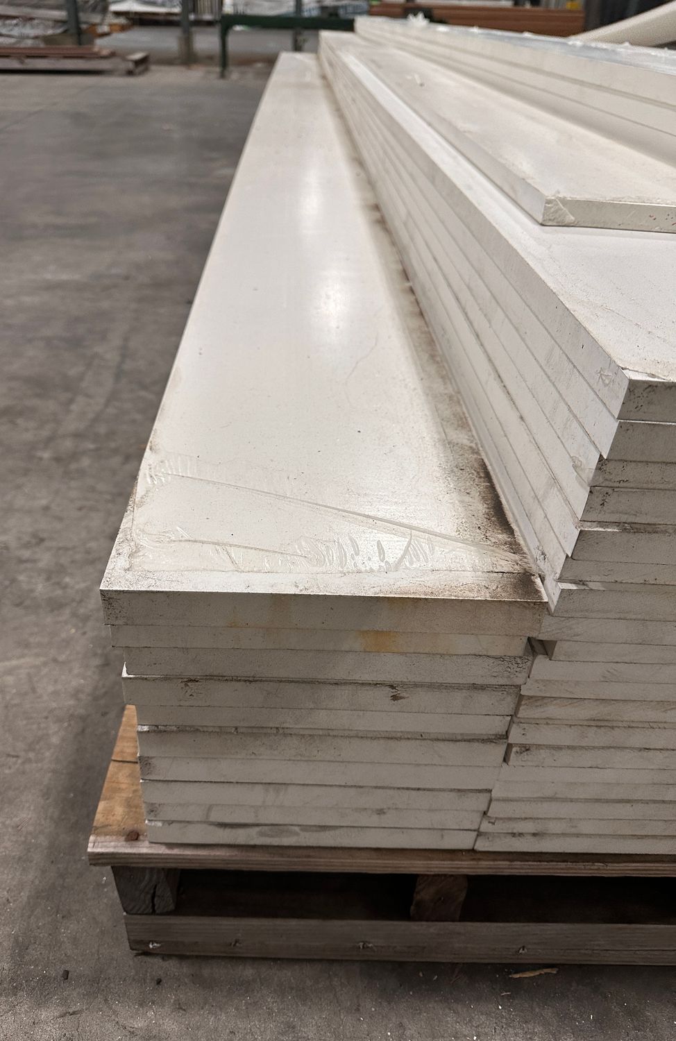 Wolf 5/4 in. x 10 in. x 18 ft. Smooth PVC Trim (Warehouse Seconds) Wolf 5/4 in. x 10 in. x 18 ft. Smooth PVC Trim (Warehouse Seconds)