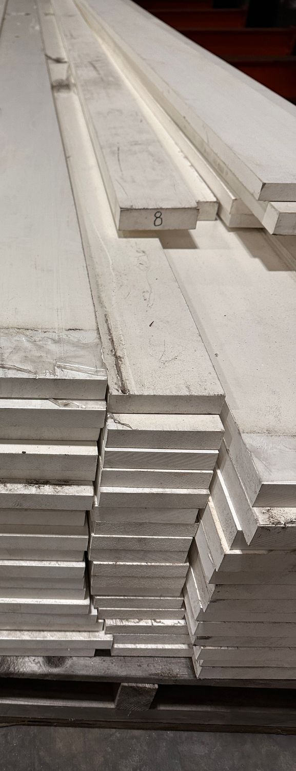 Wolf 1 in. x 4 in. x 18 ft. Smooth PVC Trim (Warehouse Seconds) Wolf 1 in. x 4 in. x 18 ft. Smooth PVC Trim (Warehouse Seconds)