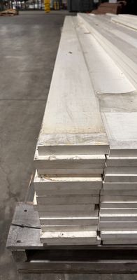 Wolf 5/4 in. x 6 in. x 18 ft. Smooth PVC Trim (Warehouse Seconds) Wolf 5/4 in. x 6 in. x 18 ft. Smooth PVC Trim (Warehouse Seconds)