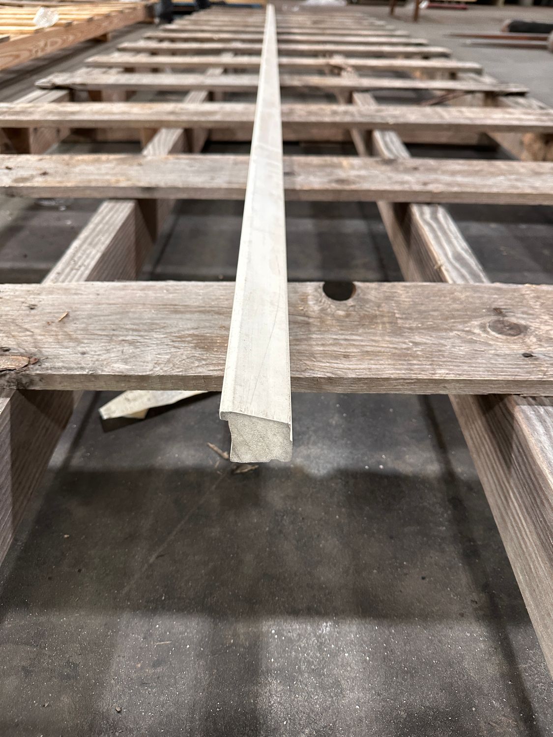 WOLF 16 ft. PVC Sub Sill Nose Moulding WPVCM-6933 (Warehouse Seconds) WOLF 16 ft. PVC Sub Sill Nose Moulding WPVCM-6933 (Warehouse Seconds)