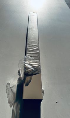 RDI 4 in. x 4 in. x 39 in. Vinyl Post Sleeve - Sand (Finyl Line/Endurance Original Rail)