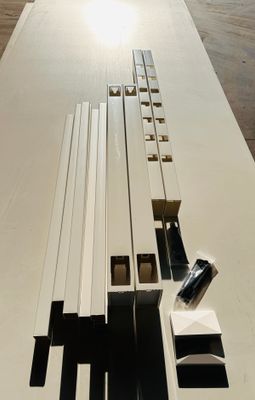 RDI 42 in. Custom Width Gate Kit 1 1/2 in. Square Balusters, WHITE (Finyl Line/Endurance Original Rail) RDI 42 in. Custom Width Gate Kit 1 1/2 in. Square Balusters, WHITE (Finyl Line/Endurance Original Rail)