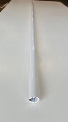 RDI 1.5 in. x 1.5 in. x 104 in. Handrail Lineal - White (Aluminum ADA Handrail)