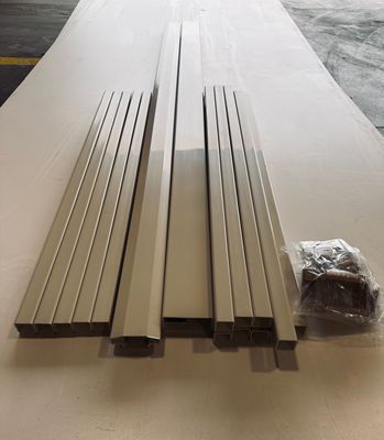 RDI 42 in. x 6 ft. Endurance Level Vinyl Rail Kit - 1 1/4 in. Square Balusters, Sand (Endurance Original Rail)