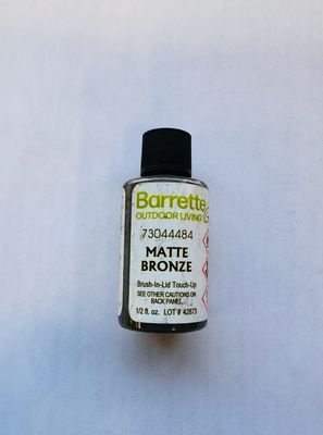 RDI Touch-Up Paint Bottle & Brush (1/2 fl oz)   MATTE BRONZE (Avalon Aluminum Rail)
