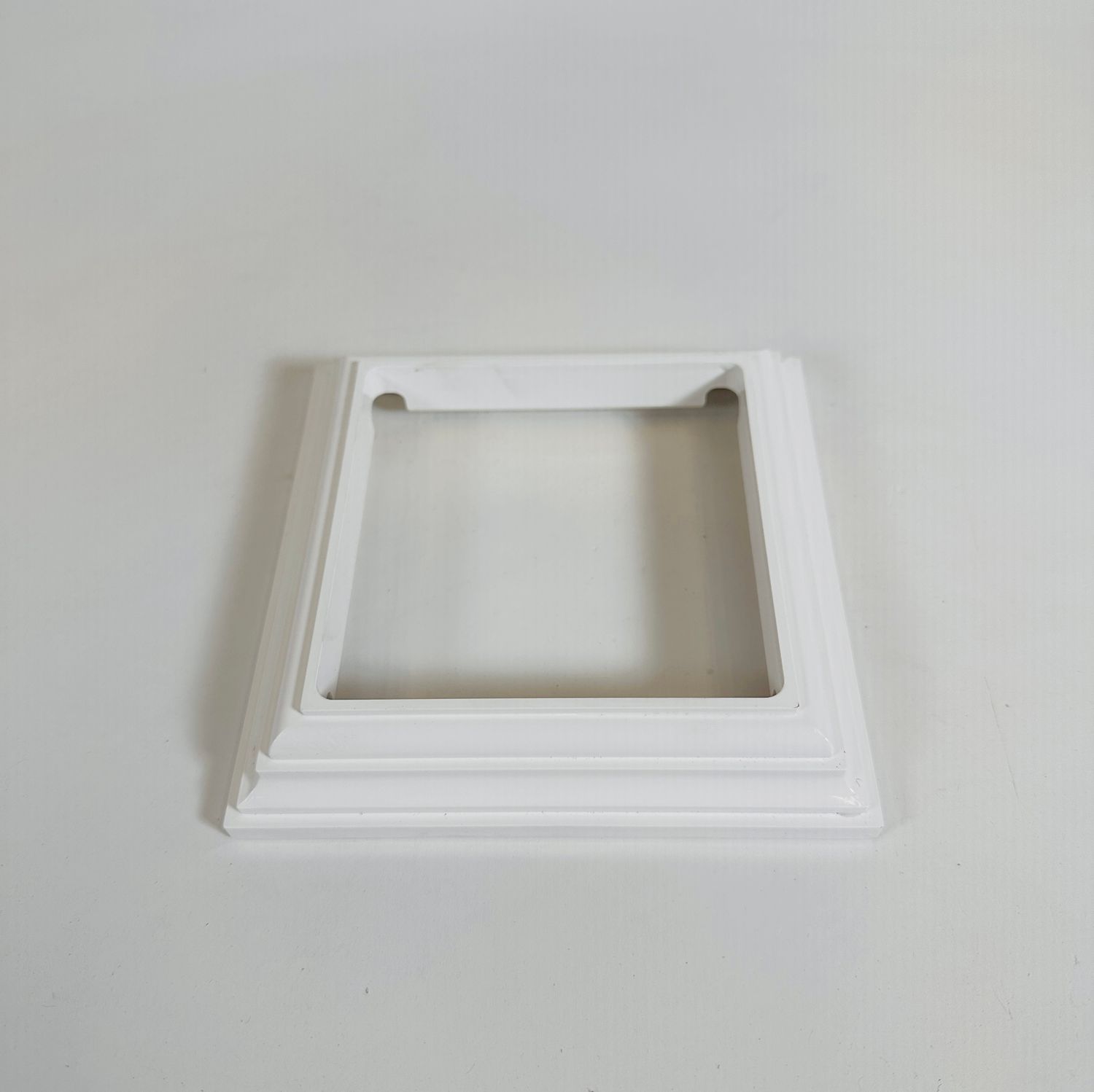 RDI 4 in. x 4 in. Low Profile Tring Ring - White (Finyl Line/Endurance Original Rail))