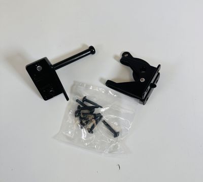 RDI Boerboel Gravity Latch For Gates - Black (MetalWorks Excalibur)