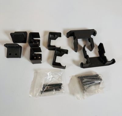 RDI Oberon Level Bracket Kit (set of 4 – 2 top, 2 bottom) – MATTE BRONZE (Avalon Aluminum Rail)