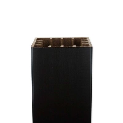 TIMBERTECH 4 in. x 4 in. x 8 ft. Post Sleeve - Black