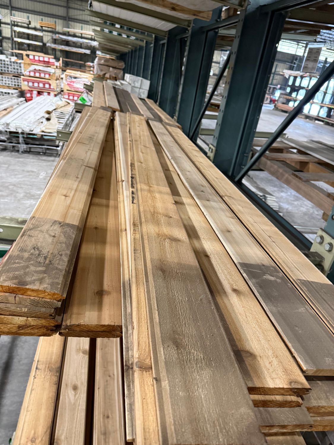 1 in. x 6 in. x 10 ft. Western Red Cedar - STK / T&G / V4E / S1S / KD (Damaged Remnants) 1 in. x 6 in. x 10 ft. Western Red Cedar - STK / T&G / V4E / S1S / KD (Damaged Remnants)