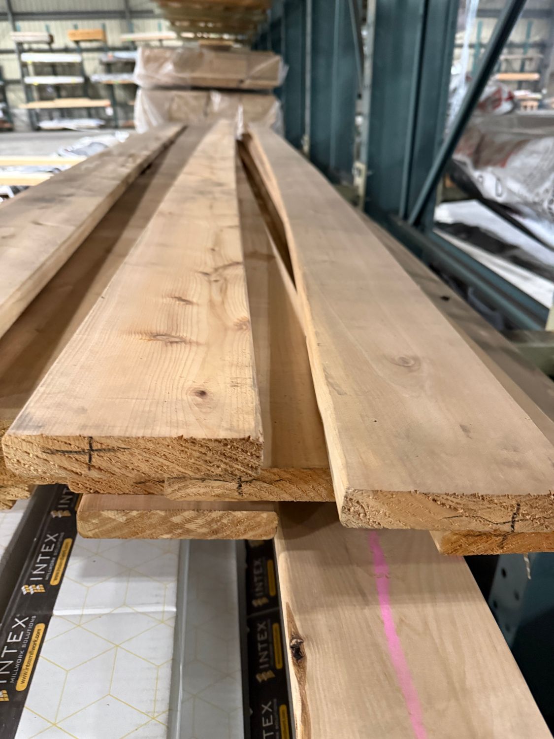 5/4 in. x 6 in. x 12 ft. Cedar Deck Board - S4S EE, Kiln Dried (Damaged Remnants)