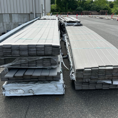 TIMBERTECH 1 in. x 6 in. x 20 ft. Square Edge Deck Board Full Profile - Maritime Gray (Warehouse Seconds)