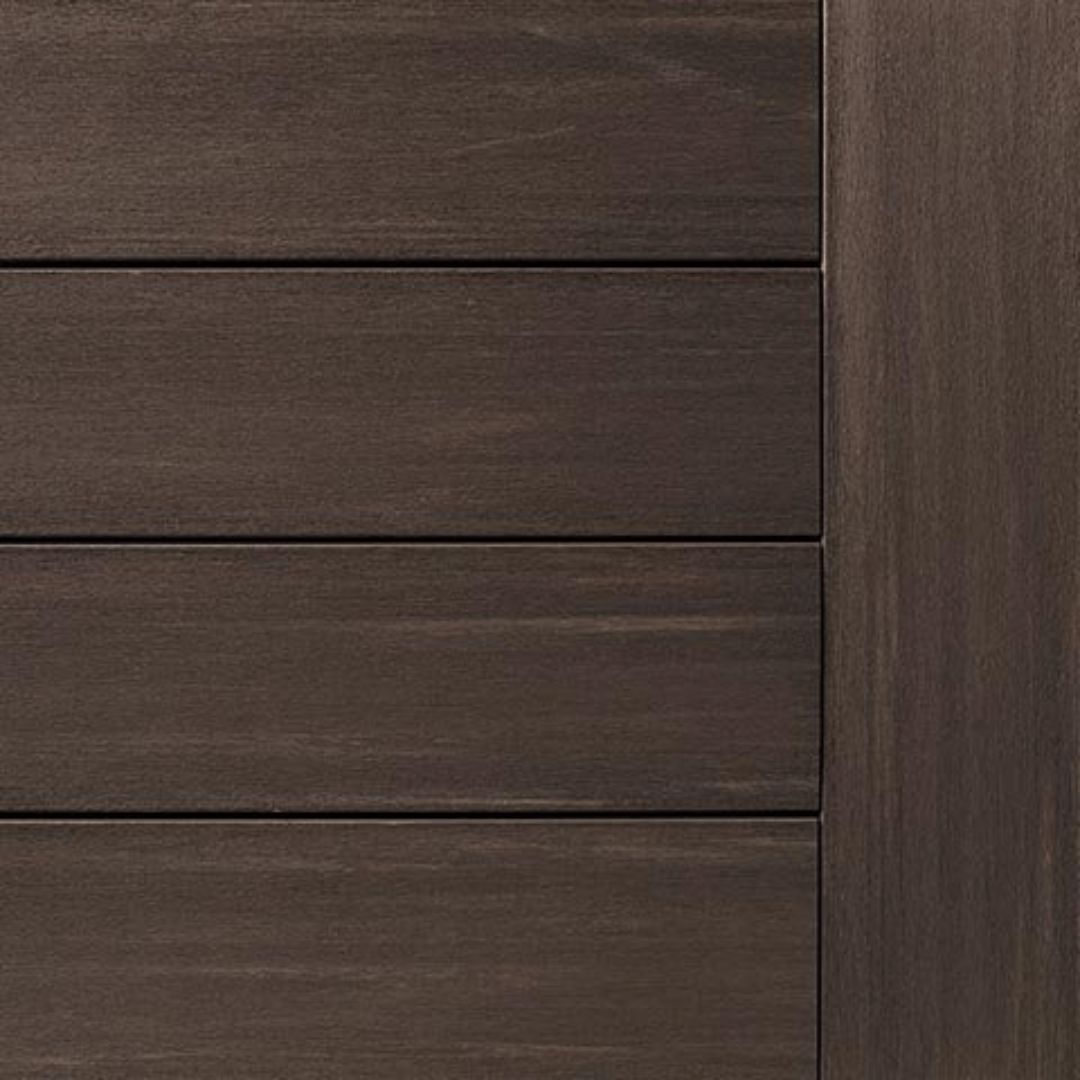 TIMBERTECH 1 in. x 6 in. x 20 ft. Grooved Deck Board - Dark Hickory (Warehouse Seconds)
