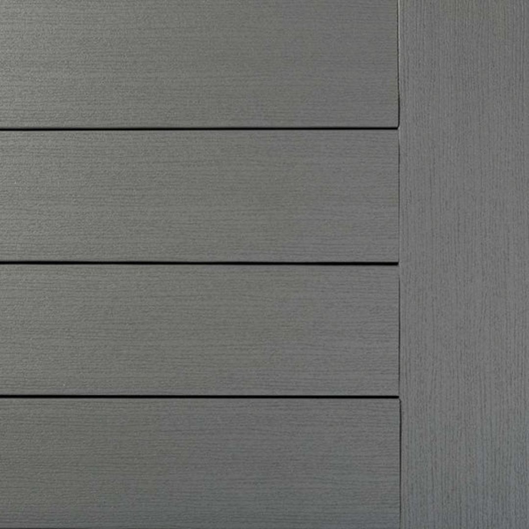 TIMBERTECH 1 in. x 6 in. x 20 ft. Grooved Deck Board - Maritime Gray (Full) (Warehouse Seconds) TIMBERTECH 1 in. x 6 in. x 20 ft. Grooved Deck Board - Maritime Gray (Full) (Warehouse Seconds)