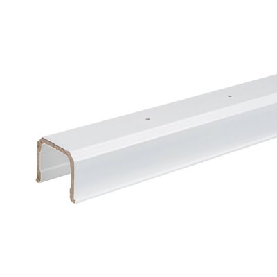 TIMBERTECH Universal Top Rail (Drink Rail Application) 8 ft. - Brownstone