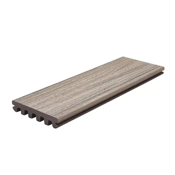 TREX 1 in. x 6 in. x 12 ft. Grooved Deck Board - Rocky Harbor TREX 1 in. x 6 in. x 12 ft. Grooved Deck Board - Rocky Harbor