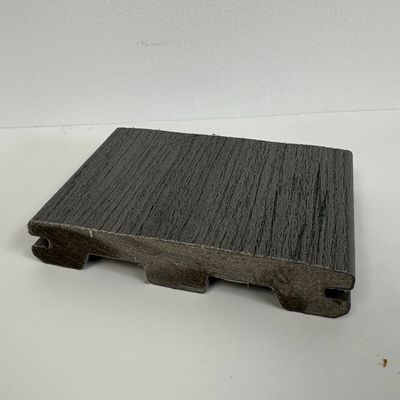 Sea Salt Gray Grooved 1 in. x 6 in. x 16 ft. Deck Board Scalloped (Warehouse Seconds)