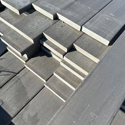 TIMBERTECH Azek 1 in. x 6 in. x 12 ft. Grooved Deck Board - Castle Gate (Warehouse Seconds)