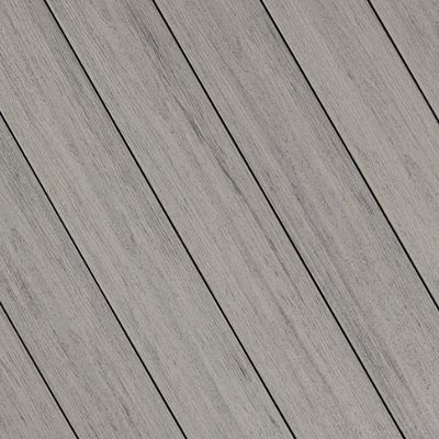 FIBERON 1 in. x 6 in. x 16 ft. Grooved Deck Board - Chai (Warehouse Seconds)