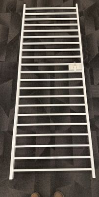 RDI 36 in. x 8 ft. Avalon Aluminum Level Rail Panel - 3/4 in. Square Balusters, White (Avalon Aluminum Rail)
