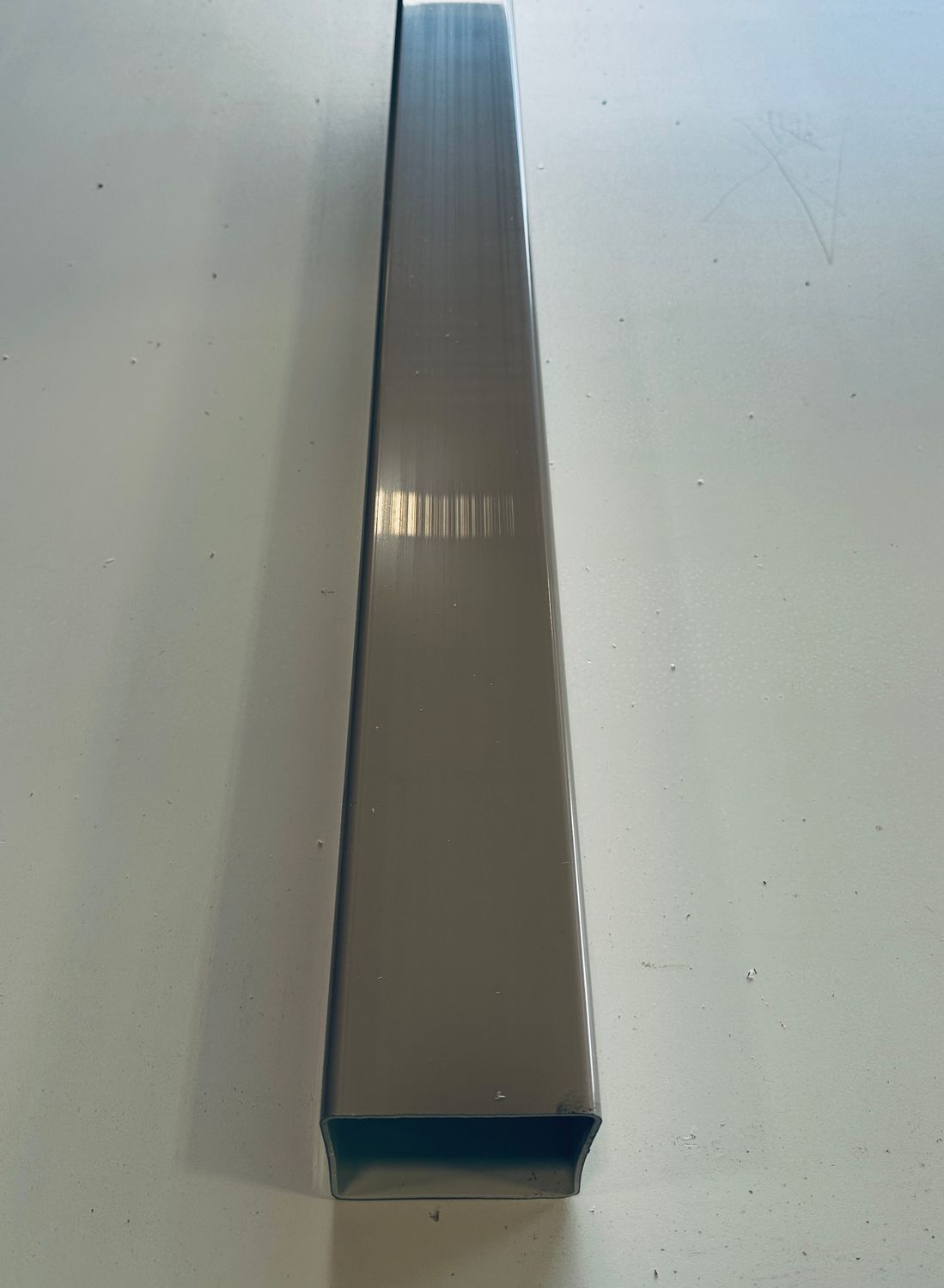 RDI 4 in. x 4 in. x 108 in. Vinyl Post Sleeve - Clay (Finyl Line/Endurance Original Rail)