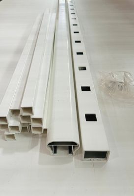 RDI 36 in. x 8 ft. Titan Pro Stair Rail Kit - 1 in. Square Baluster, White (Titan Pro Rail)