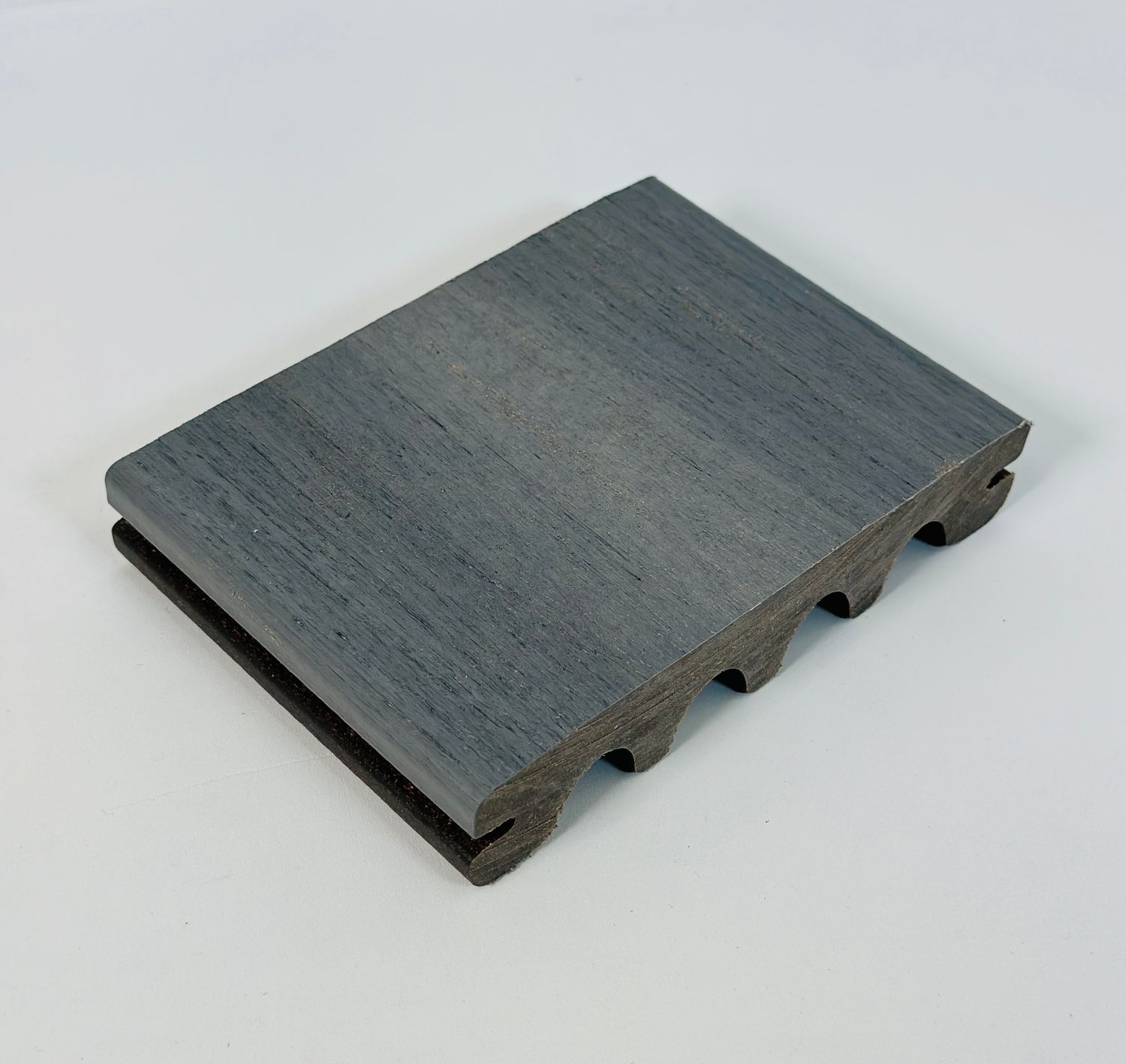 Moistureshield 1 in. x 6 in. x 16 ft. Grooved Deck Board - Alpine Gray Moistureshield 1 in. x 6 in. x 16 ft. Grooved Deck Board - Alpine Gray