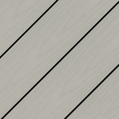 WOLF 1 in. x 6 in. x 16 ft. Square Edge PVC Deck Board - Harbor Grey (Warehouse Seconds)