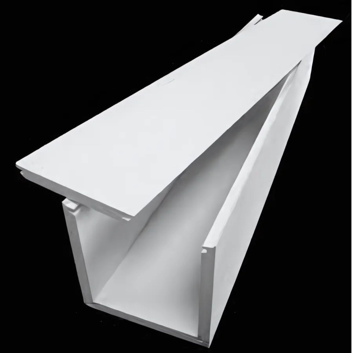 INTEX 4 1/2 in. x 4 1/2 in. x 8 ft. Assembled PVC Column Wrap