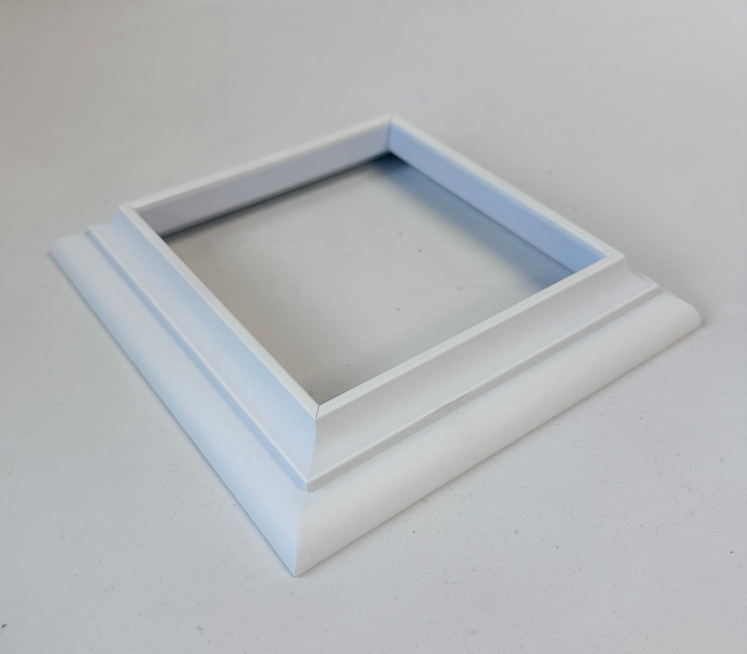 INTEX WM75 Base Trim Ring for 5 in. Newel Post Sleeve - White INTEX WM75 Base Trim Ring for 5 in. Newel Post Sleeve - White