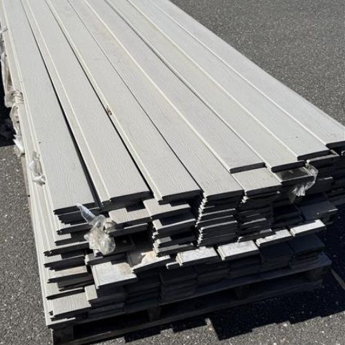 Duralife 1 in. x 6 in. x 20 ft. Grooved Siesta™ Deck Board - Coastal Gray (Warehouse Seconds)