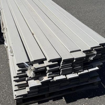 Duralife 1 in. x 6 in. x 20 ft. Grooved Siesta™ Deck Board - Coastal Gray (Warehouse Seconds)