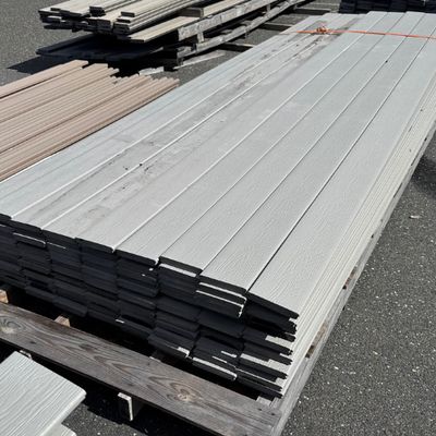 Duralife 1 in. x 6 in. x 12 ft. Grooved Siesta™ Deck Board - Coastal Gray (Warehouse Seconds)