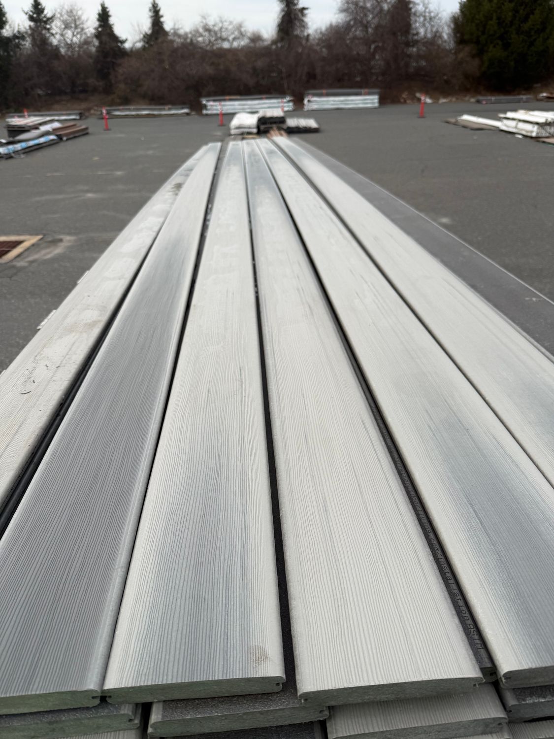 Duralife 1 in. x 6 in. x 20 ft. Grooved Siesta™ Deck Board - Garapa Gray (Warehouse Seconds) Duralife 1 in. x 6 in. x 20 ft. Grooved Siesta™ Deck Board - Garapa Gray (Warehouse Seconds)