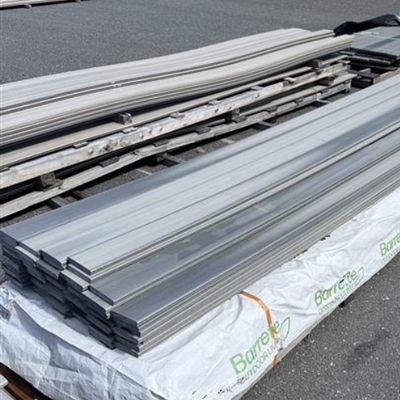 Duralife 1 in. x 6 in. x 16 ft. Grooved Siesta™ Deck Board - Garapa Gray (Warehouse Seconds)