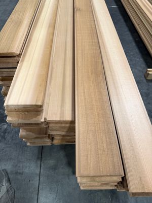 Western Red Cedar Clear Vertical Grain T&G V4E 1 in. x 6 in - S1S2E KD (Warehouse Seconds)